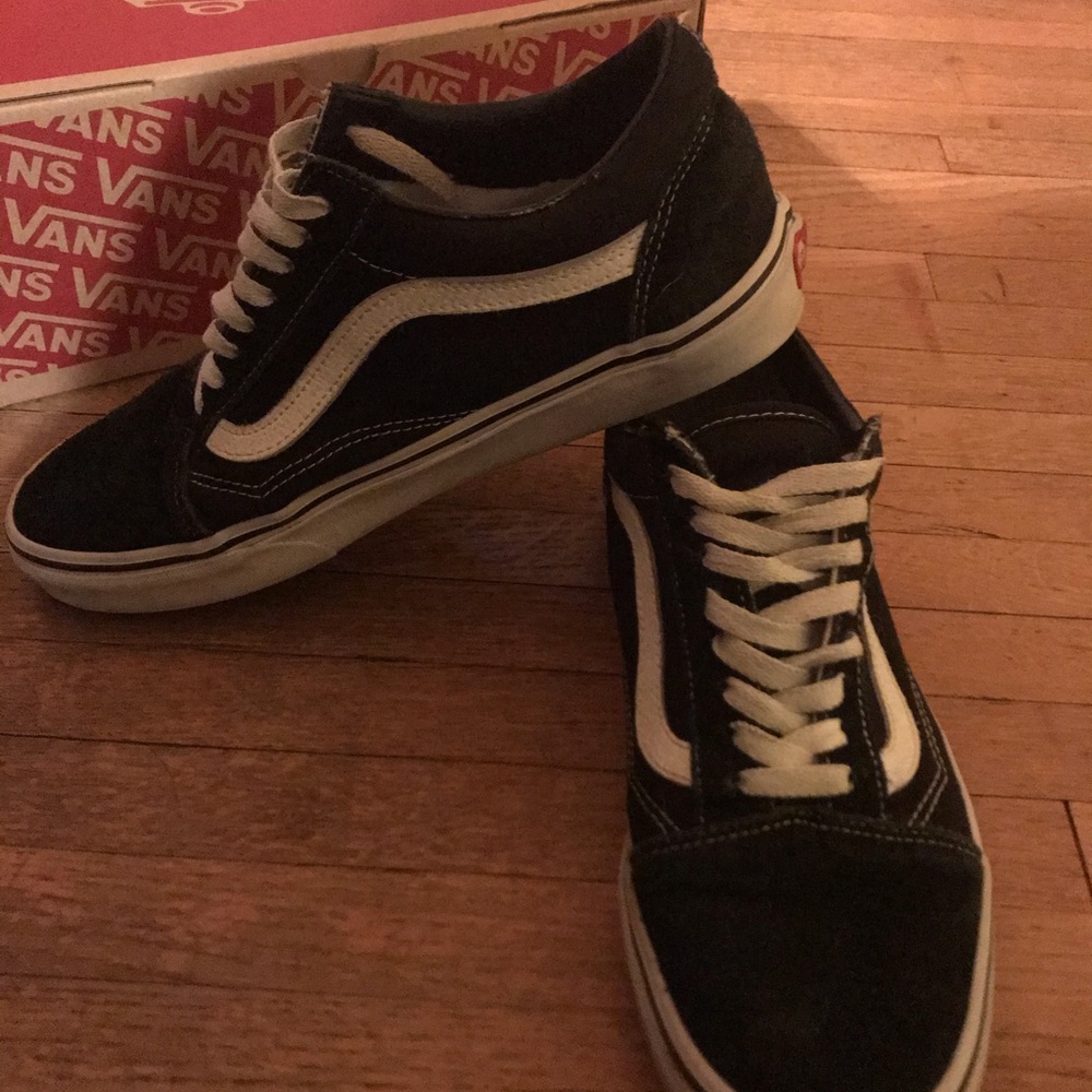 Black/White Old Skool Vans